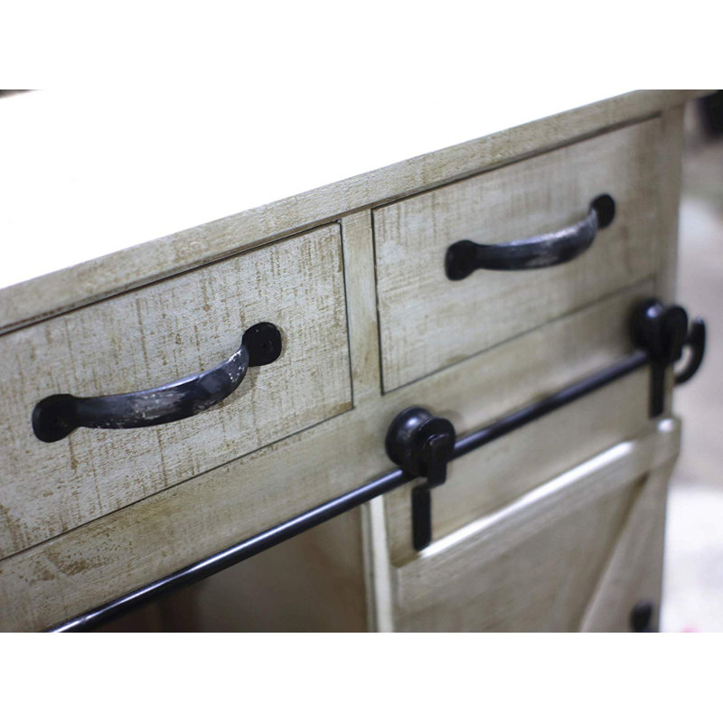 Gracie Oaks Shellman 2 Drawer Door Accent Cabinet Wayfair