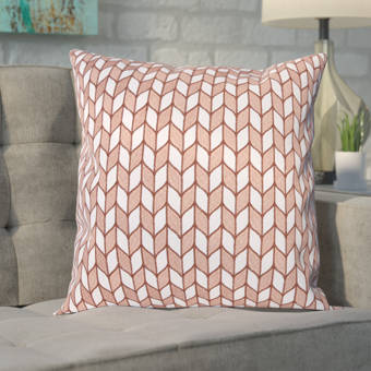 Brayden Studio Neapolis Block Chevron Throw Pillow Wayfair