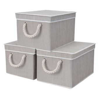 Breakwater Bay Fabric Bin Reviews Wayfair Ca