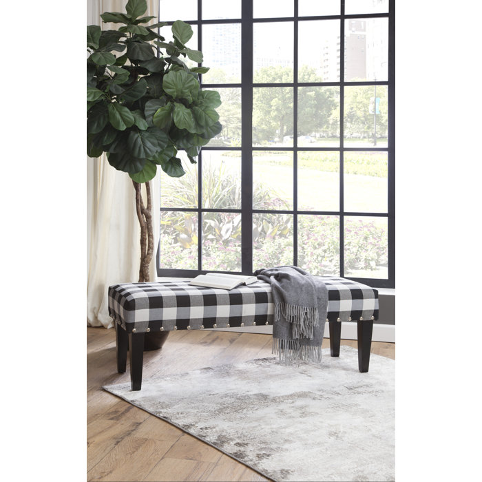 Gracie Oaks Onley Upholstered Bench Wayfair