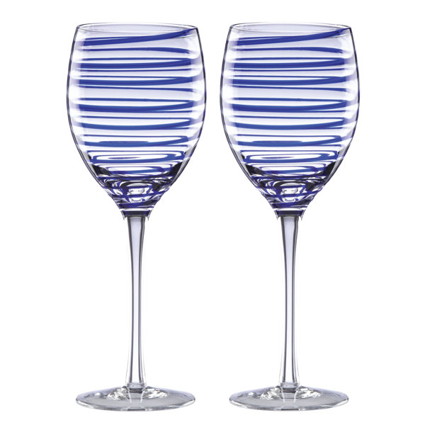 Navy Blue Wine Glasses Wayfair There are 1310 navy wine glass for sale on etsy, and they cost $14.66 on average. navy blue wine glasses