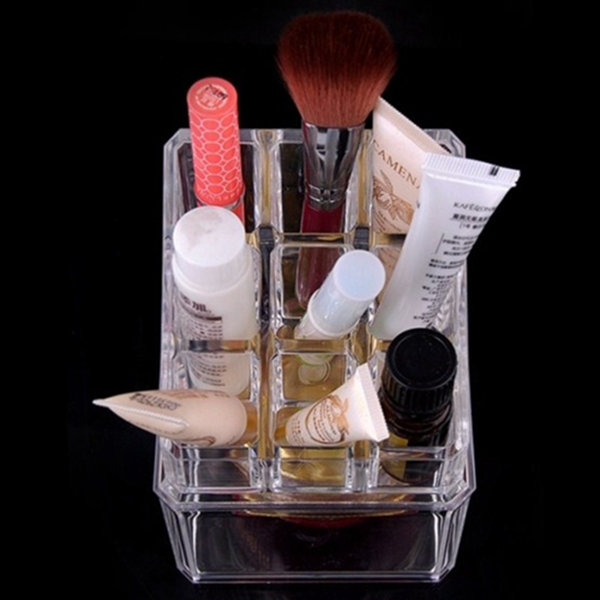 Rebrilliant Cotton Pad Container and 9 Lipstick Cosmetic ...