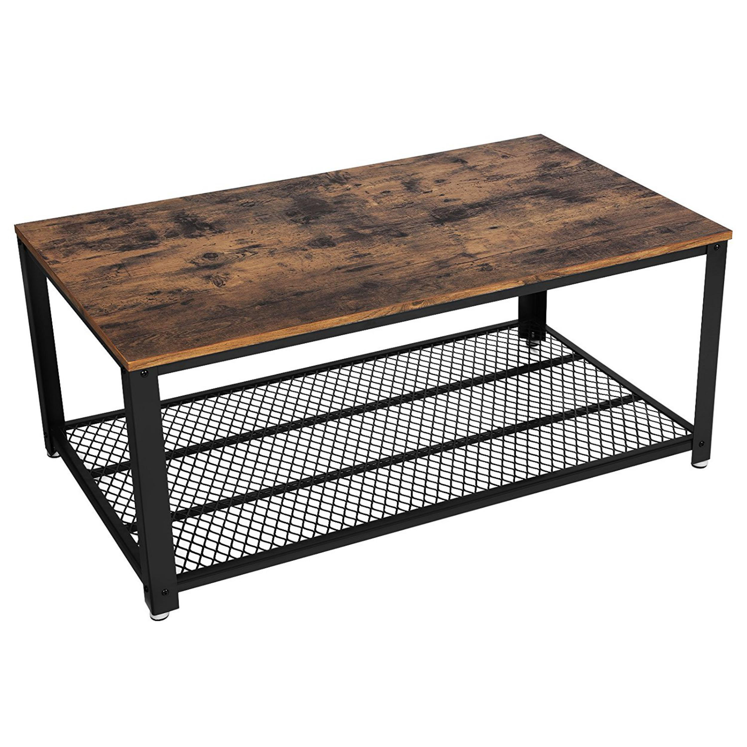 Williston Forge Landis Metal Frame Coffee Table With Tray Top Wayfair