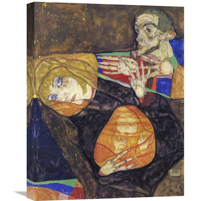 Global Gallery Holy Family By Egon Schiele Painting Print On