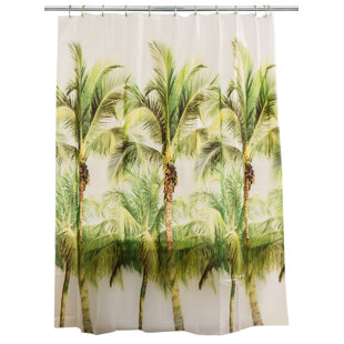 Bathroom Rugs Palm Tree Wayfair Palm Tree Peva Shower Curtain