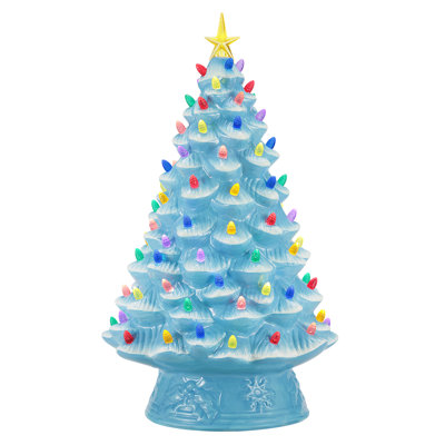 18" Nostalgic Ceramic Tree