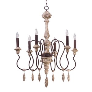 Valmer 6-Light Candle-Style Chandelier