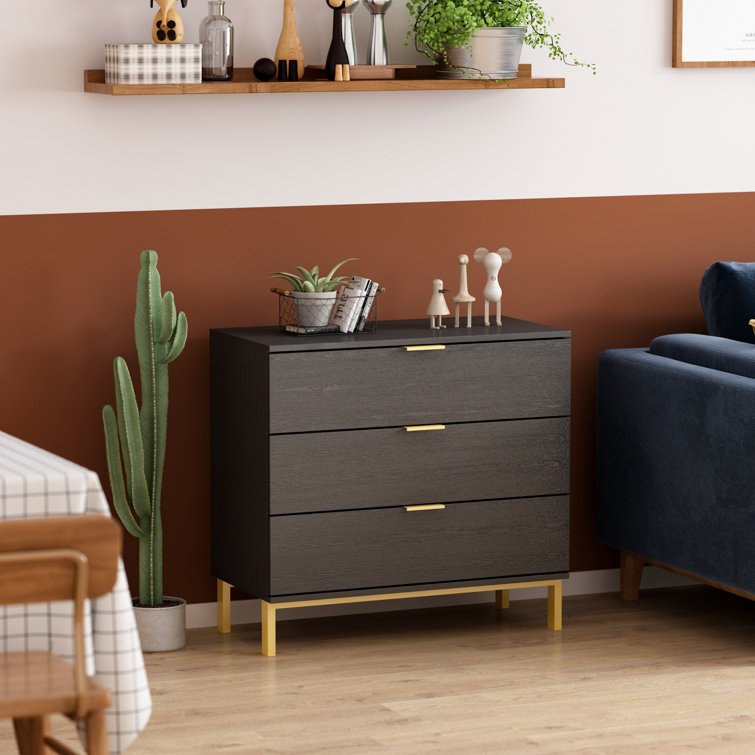 Willa Arlo Interiors Spurlin 3 Drawer 31.1'' W Dresser Wayfair