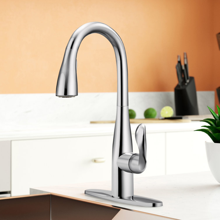 7594EWC Moen Arbor Pull Down Touchless Single Handle Kitchen ...