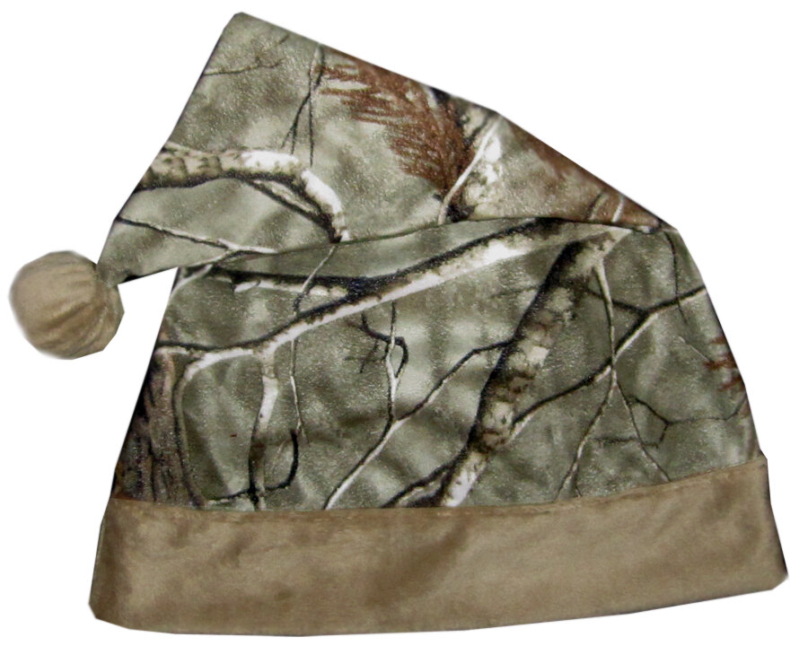 realtree camo santa hat