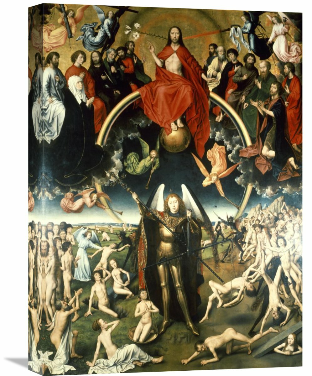 Global Gallery The Last Judgement by Hans Memling - Print on Canvas ...