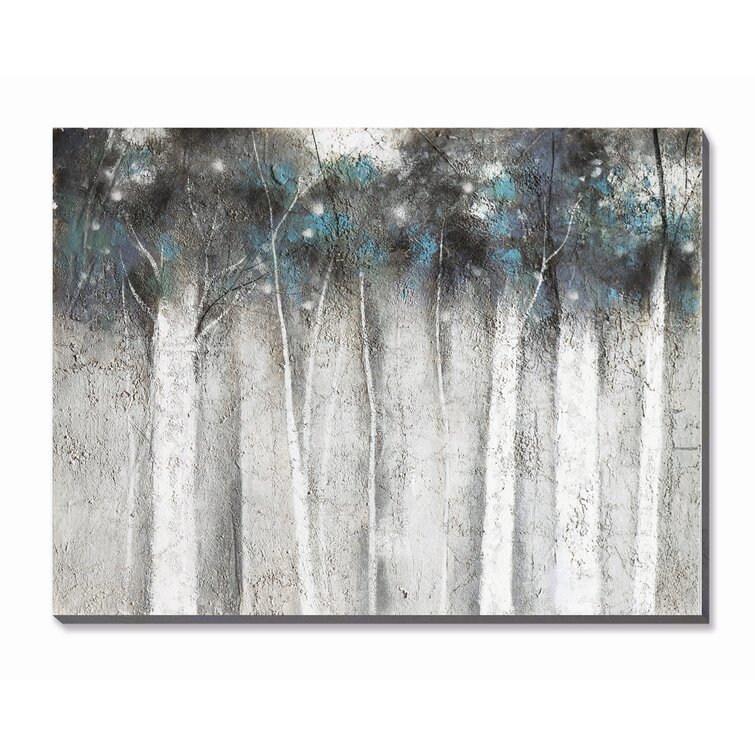crackling Abstract White Grey Textured Painting: acrylic painting contemporary art stretched canvas texture 3D surface ready to hang
