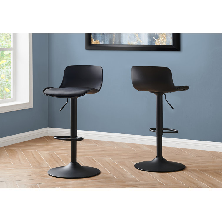 Corrigan Studio® Fleta Swivel Adjustable Height Bar Stool & Reviews