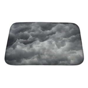 Nature Storm Clouds Before a Thunder-Storm Bath Rug