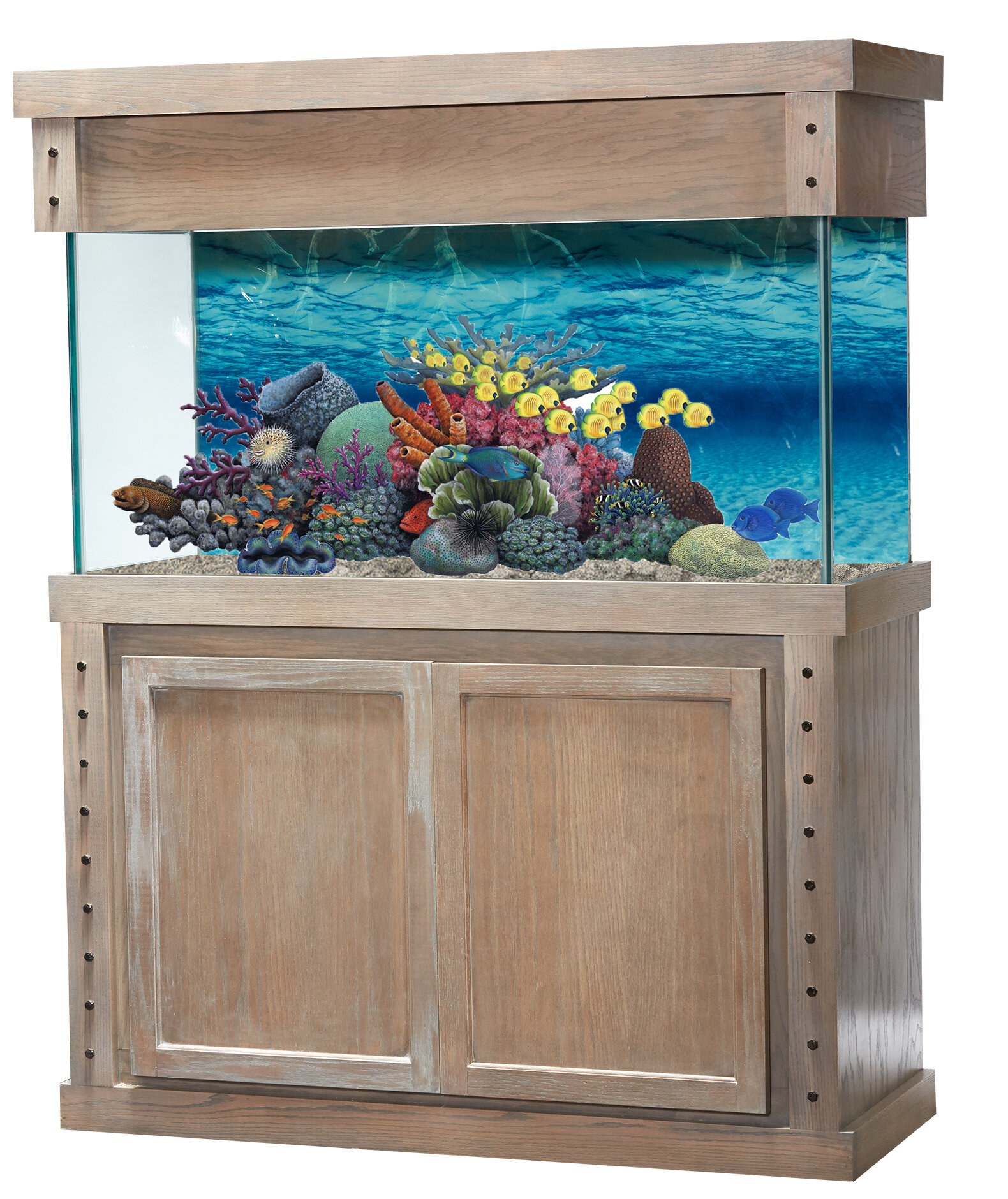 archie & oscar ester 55 gallon aquarium stand