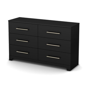 Primo 6 Drawer Double Dresser by South..