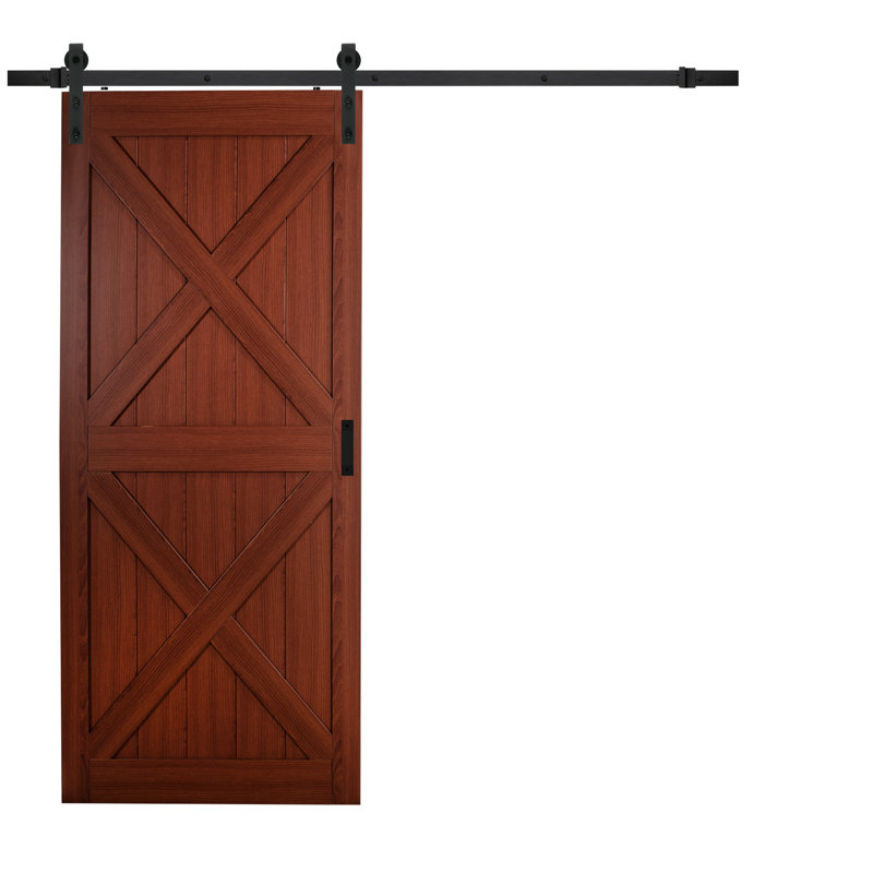 Erias Home Designs Continental MDF Engineered Wood 1 Panel Cherry