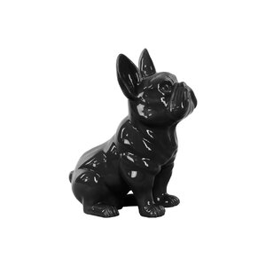 Ceramic Sitting French Bulldog Figurine