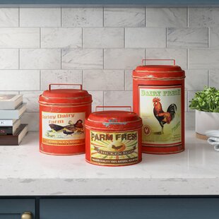 Airtight Lid 1.2 L Porcelain Kitchen Storage Jar w/ Strawberry Floral Pattern 