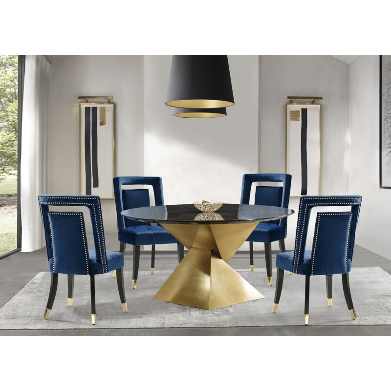 Everly Quinn Durrant Upholstered Dining Chair Reviews Wayfair