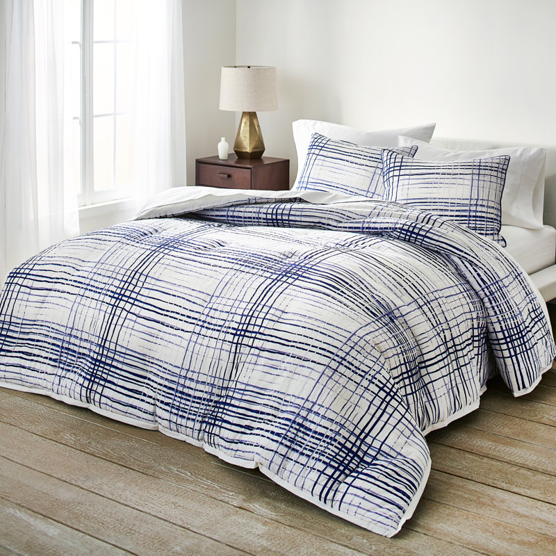 Sctl Currents Plaid Comforter Set Wayfair