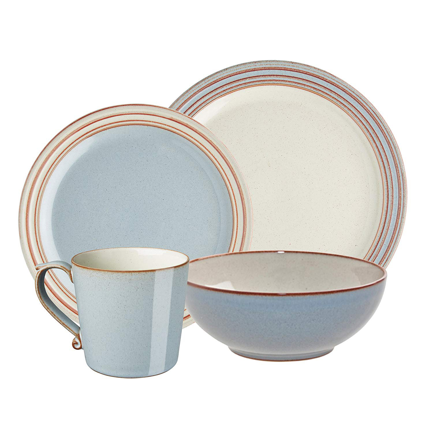 Denby Heritage Terrace Stoneware Dinnerware - Set of 4 & Reviews | Wayfair