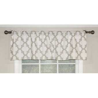 Contempo Curtains Ogee Petite 50 Window Valance Reviews Wayfair