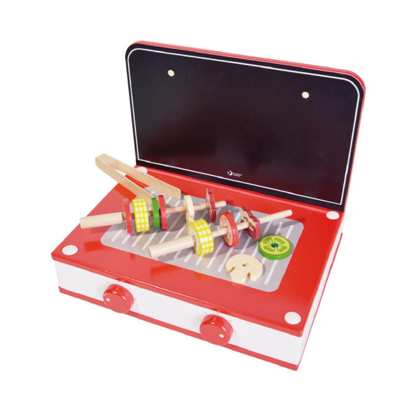 wooden tabletop toy kitchen