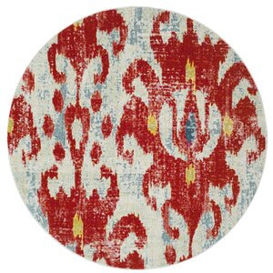 Ahart Red Indoor Area Rug