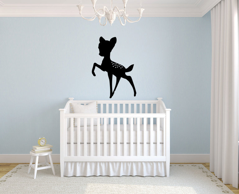 baby deer wall decals