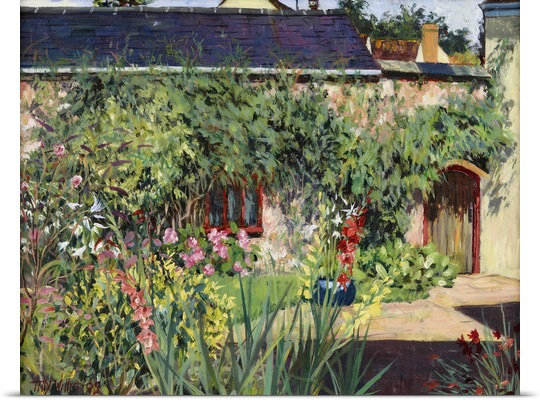 Great Big Canvas Summer Garden 2009 By Tilly Willis Painting