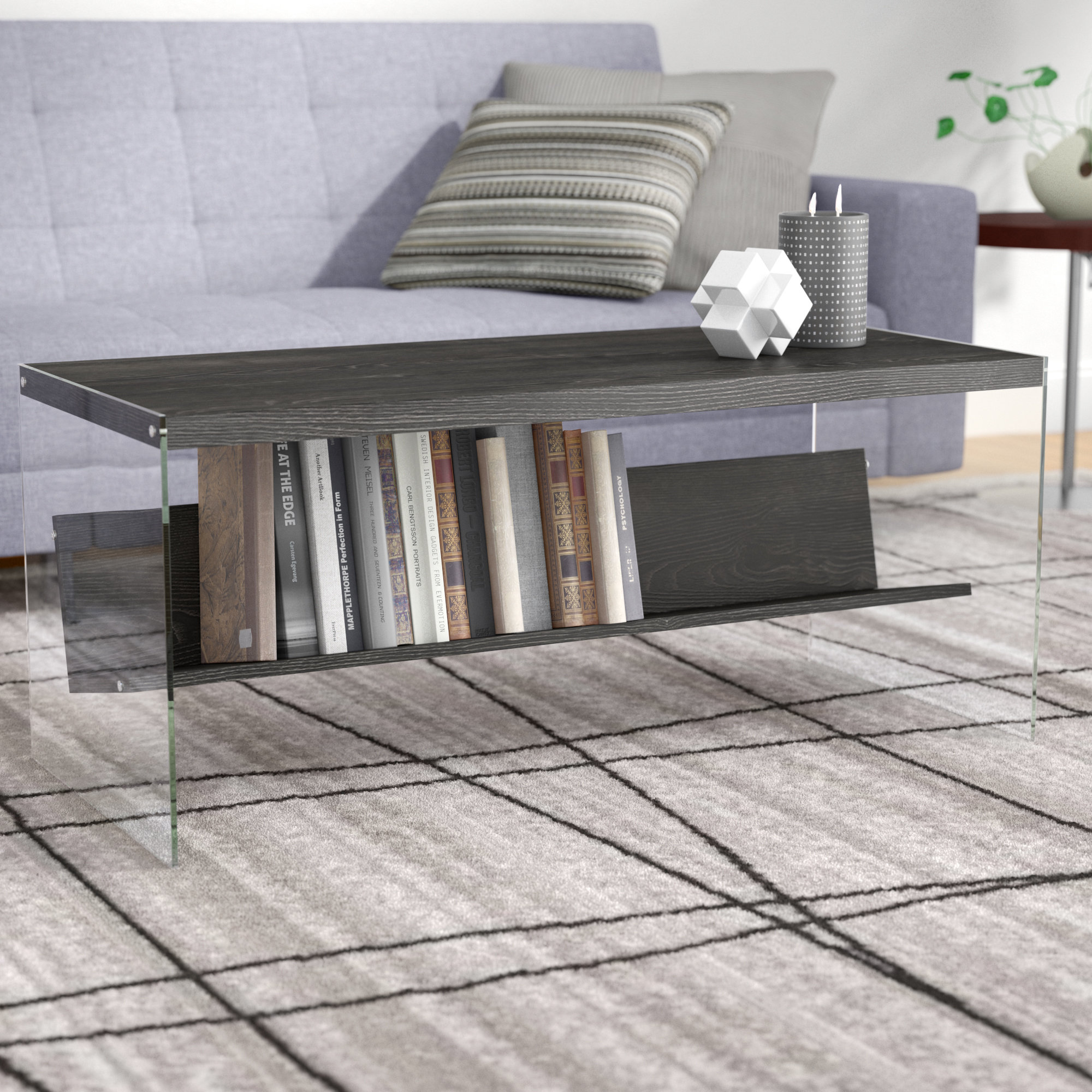 Wade Logan Calorafield Coffee Table With Storage Reviews Wayfair