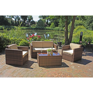 4-tlg. Lounge-Set Mats von Kampen Living