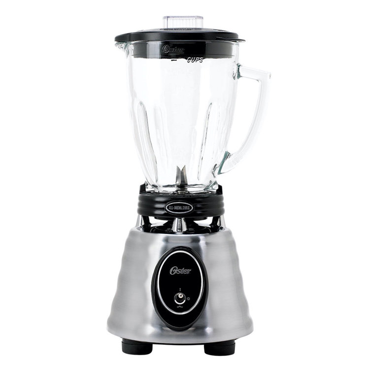 Oster® Classic Series Heritage Blender With 6-Cup Glass Jar, Stainless Steel
