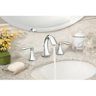 Bathroom Faucets You Ll Love Wayfair Save Moen Eva Widespread Bathroom Faucet