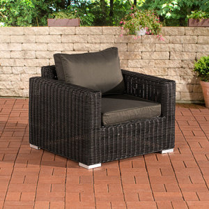 Sessel Burtnieks mit Kissen von Home & Haus