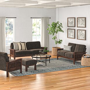 Encinal 4 Piece Living Room Set by Three Posts™