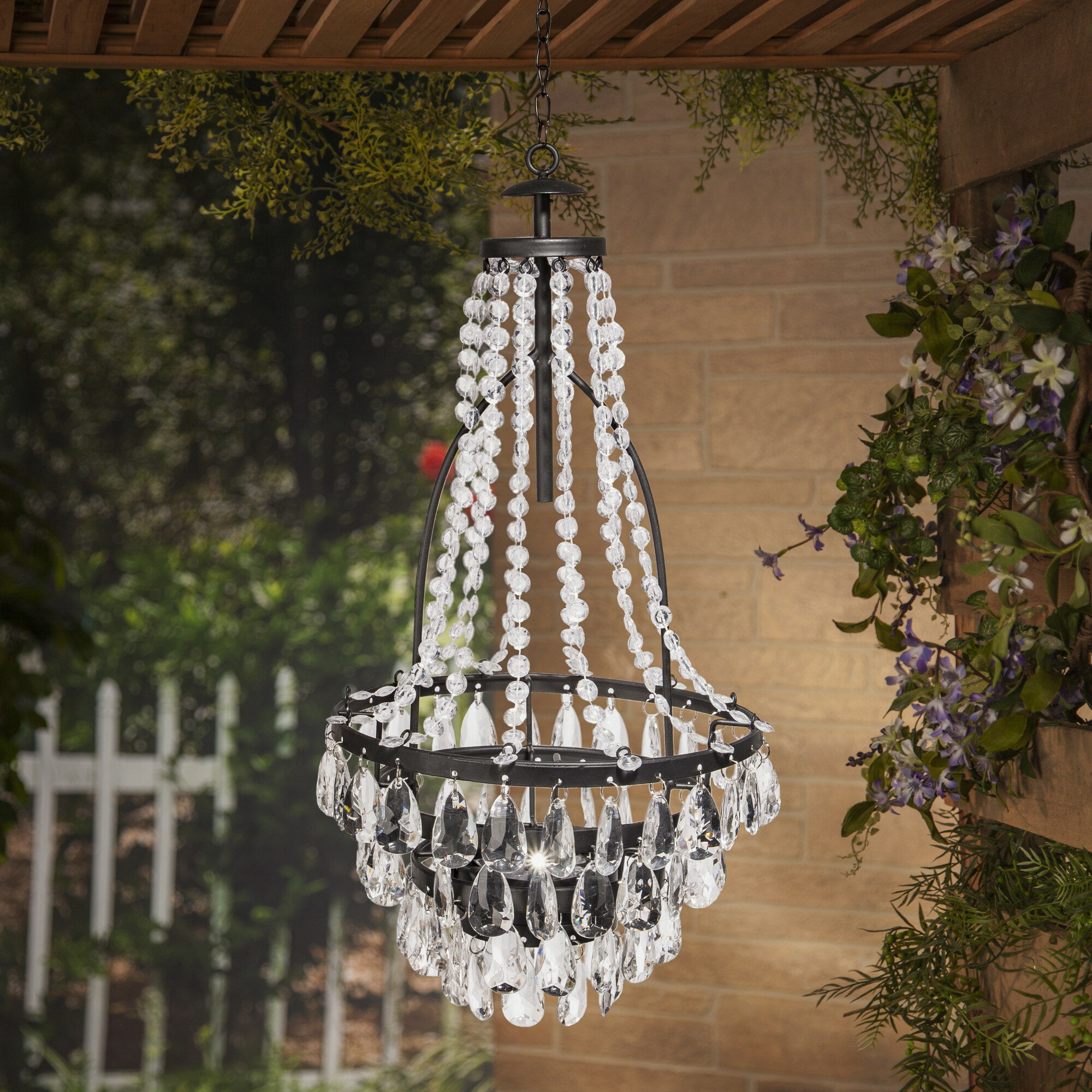 chandelier solar lights