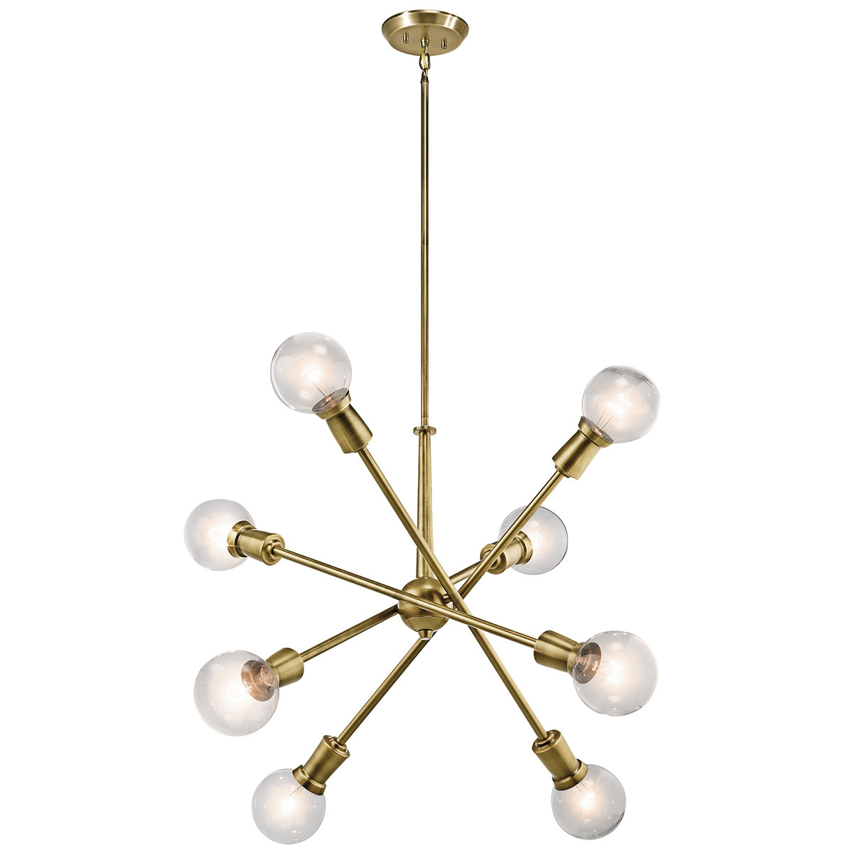 Joss Main Salguero 8 Light Sputnik Modern Linear Chandelier Reviews Wayfair