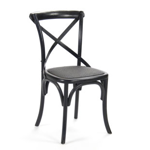 Parisienne Cafe Solid Wood Dining Chair by Zentique New