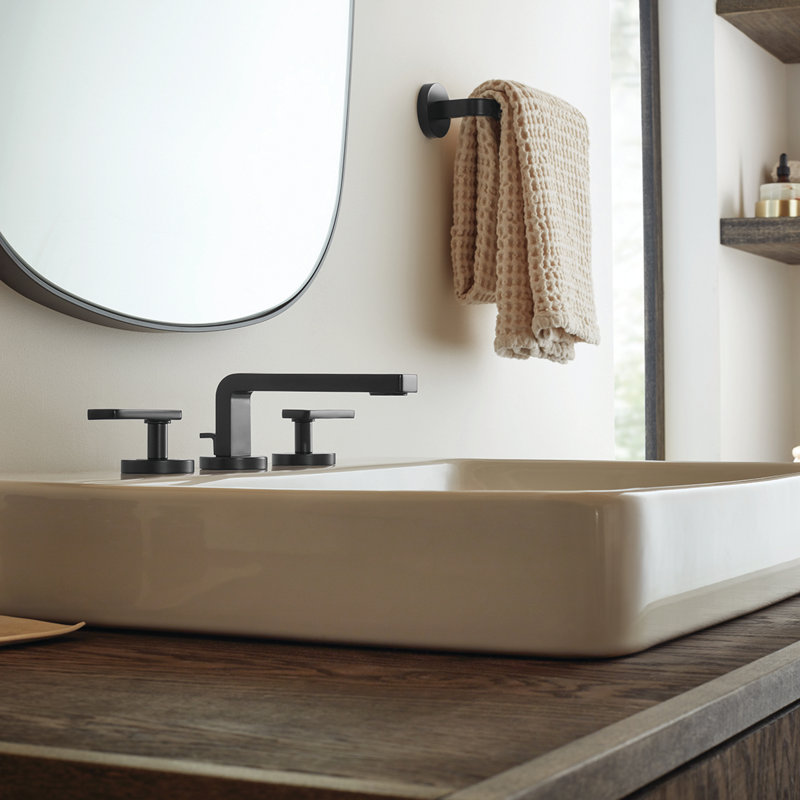 Speakman Vector Widespread Bathroom Faucet With Drain Assembly Wayfair Speakman Vector Widespread Bathroom Faucet With Drain Assembly Wayfair