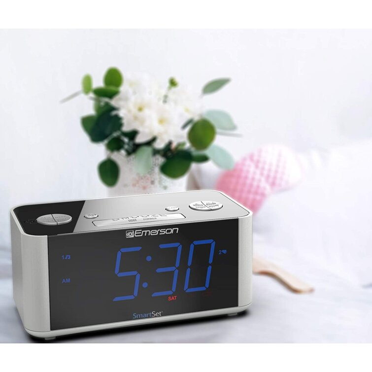 Conair Emerson Smartset Pll Radio Alarm Clock Reviews Wayfair