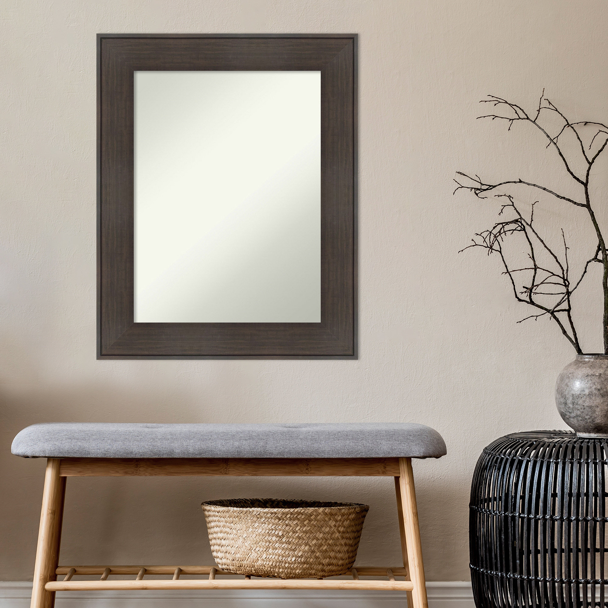 Latitude Run® Mirror in Distressed | Wayfair