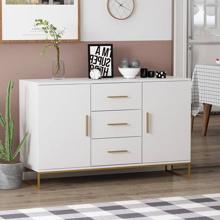 Willa Arlo Interiors Cadell 47.2'' Wide 3 Drawer Sideboard | Wayfair