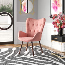 wayfair chairs pink