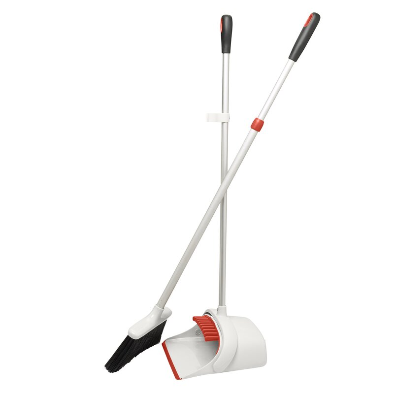 oxo broom and dustpan