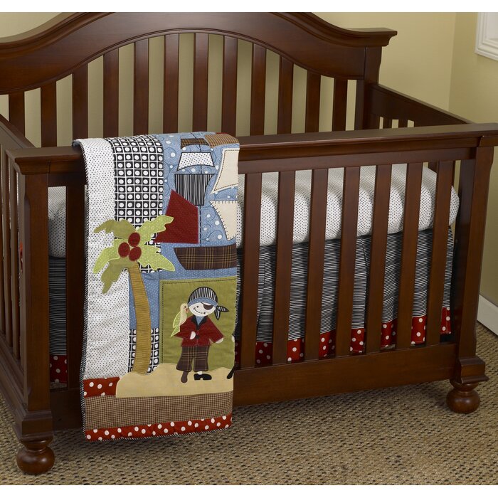 Cotton Tale Pirates Cove 3 Piece Crib Bedding Set Wayfair