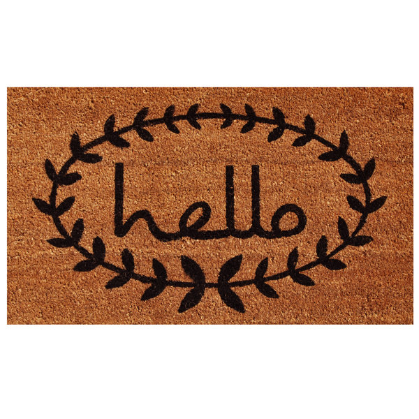 Sulema Hello Doormat Reviews Allmodern