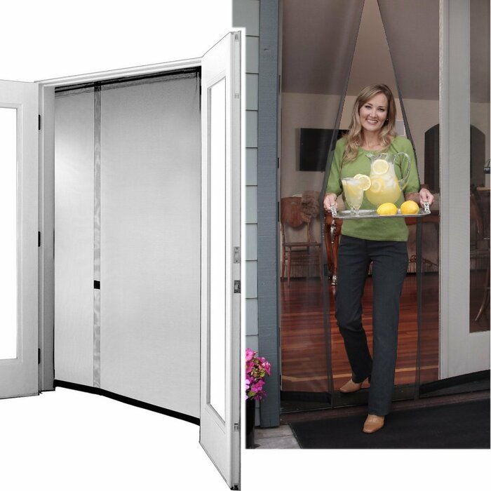 Portable And Reversible Screen Door