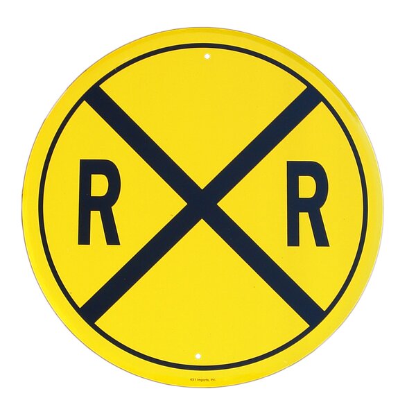 Railroad Crossing Sign Wayfair